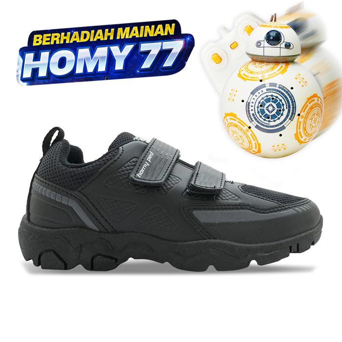 Homyped Spit Fire Sepatu Sekolah Anak