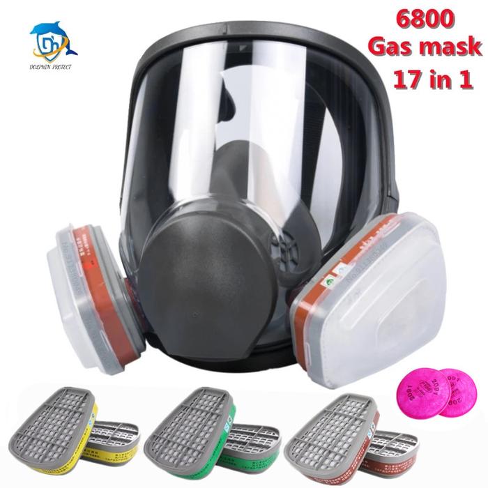 New chemical respirator 6800 dust respirator anti-fog full face mask