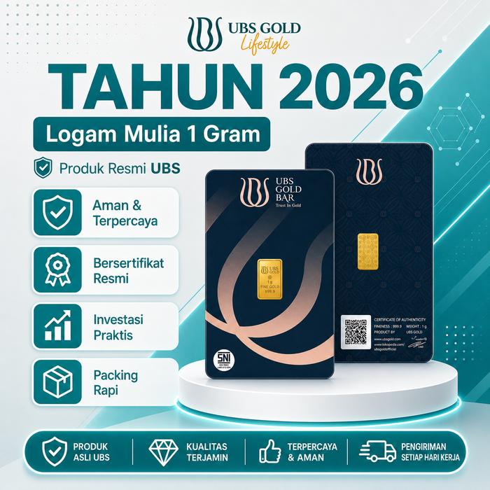 2026 Emas ubs 1 gram sertifikat , logam mulia ubs , emas batangan ubs