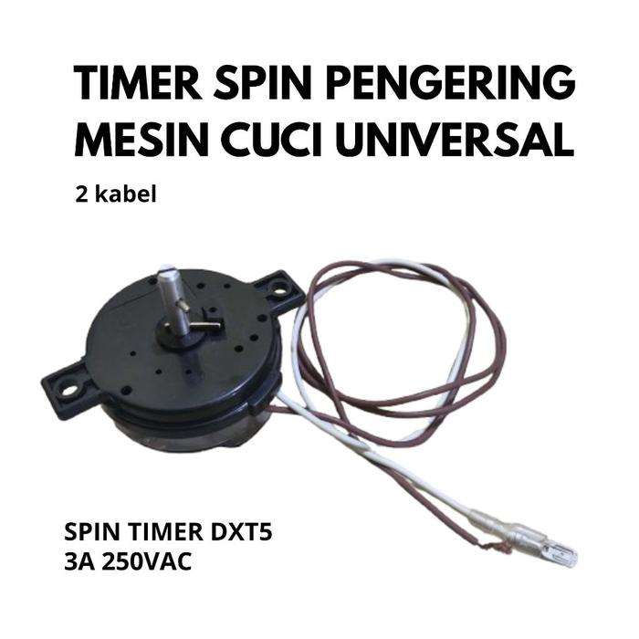 Timer Spin Pengering Mesin Cuci Universal 2 Kabel