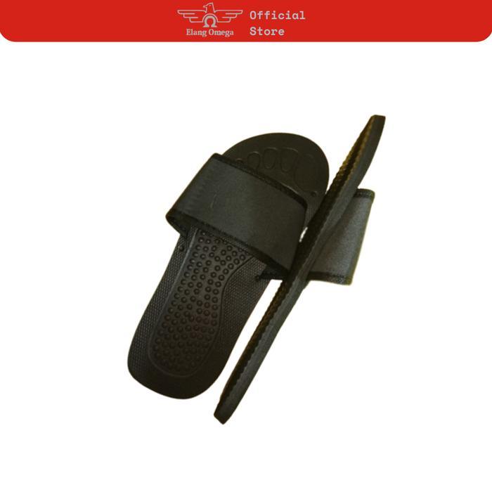 Sandal Hotel / Rumah / Kamar Spon 8Mm Warna Hitam [10 Pcs]