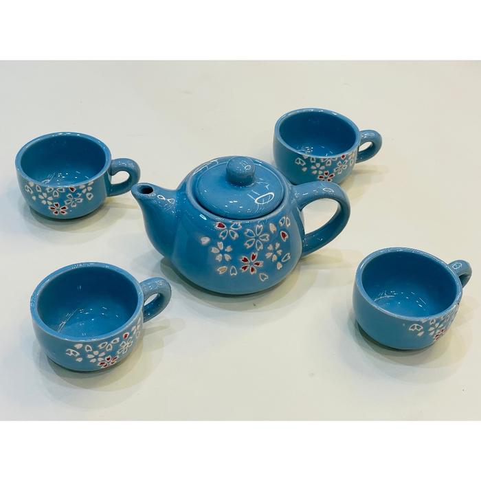 TEA POT SET MINI CERAMIK + BOX
