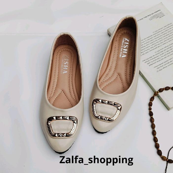 Zisha Murla-Flatshoes Wanita -anti licin