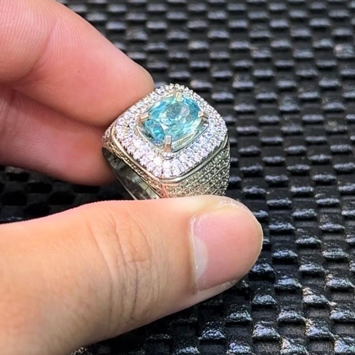 Natural Blue Zircon
