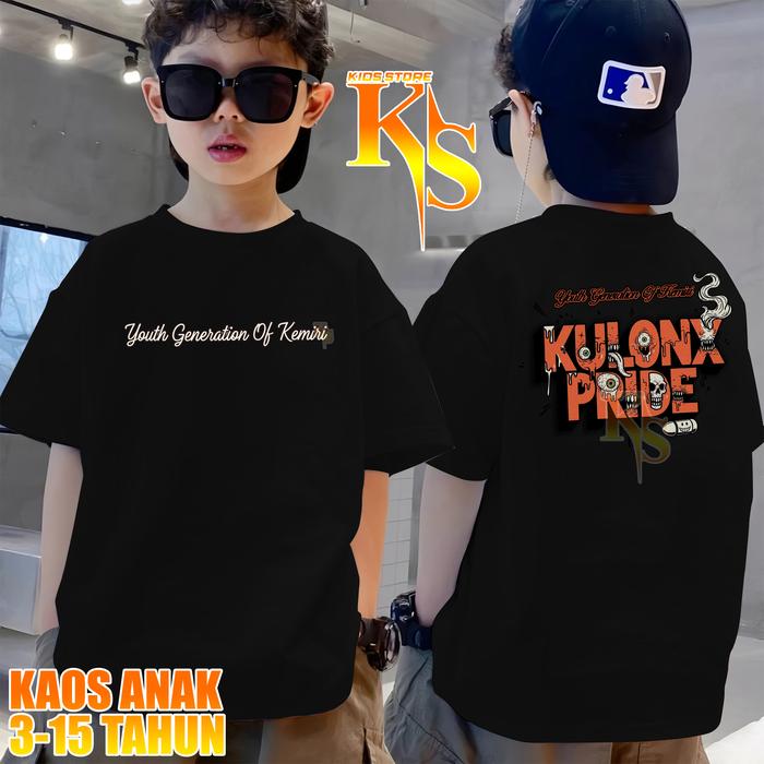 Kaos Anak KULONX PRIDE / Baju T-shrit Premium ~ Free sticker