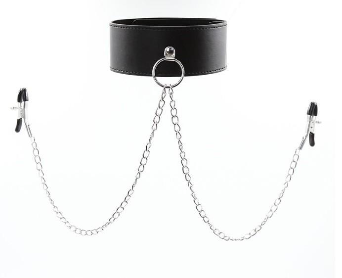 Ready Siap Kirim!! d193 borgol leher nipple clam jepit lingerie bdsm pria wanita kuat berkualitas im