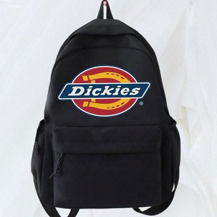 Tas Ransel Backpack Hitam Dickies Distro Kanvas Cordura D300 100% Premium / Tas Punggung Sekolah Ker