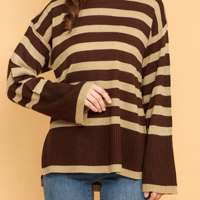 LAYLA STRIP KNIT / SWEATER BAJU / STRIP KNIT