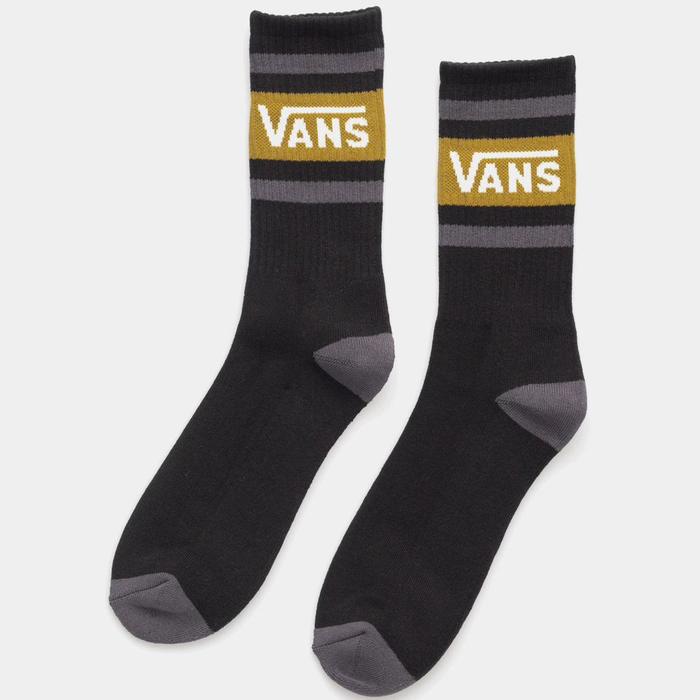 Vans Drop V Crew Sock 1Pair Unisex Original Kaos Kaki Panjang Kasual Pria Wanita