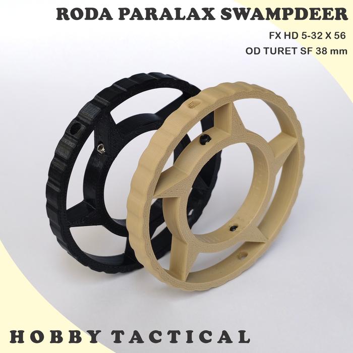 roda paralax side wheel  swampdeer fx hd 5-32x56 (od turet SF 38 mm)
