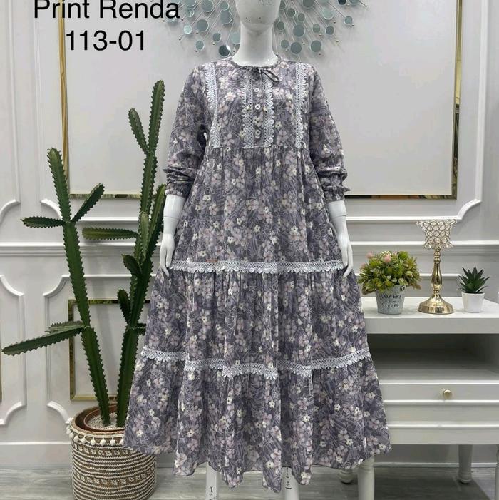 midi salvina ys bordir Dress