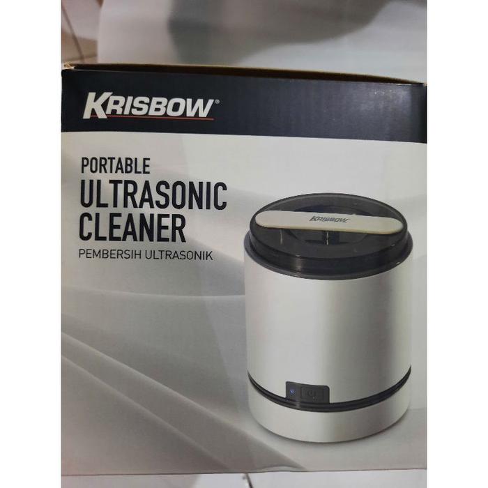 krisbow ultrasonik ultrasonic cleaner alat pencuci perhiasan emas logam kacamata dll