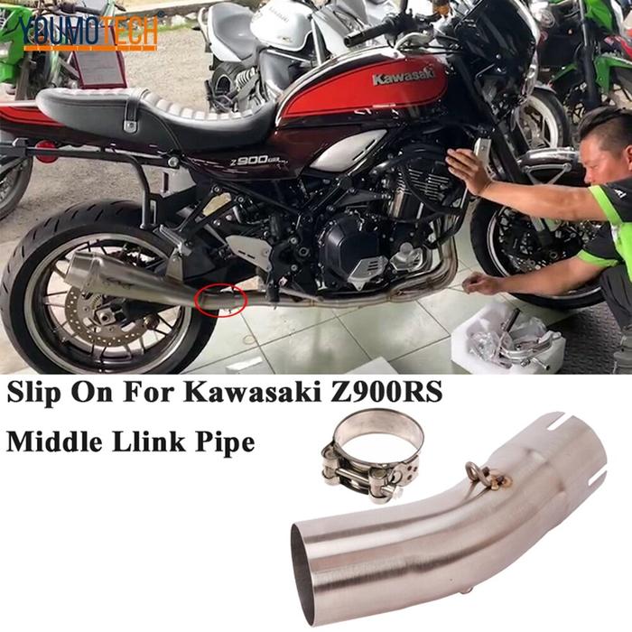 Slip On Knalpot Motor Kawasaki Z900RS 2017-2022 Knalpot Modifikasi