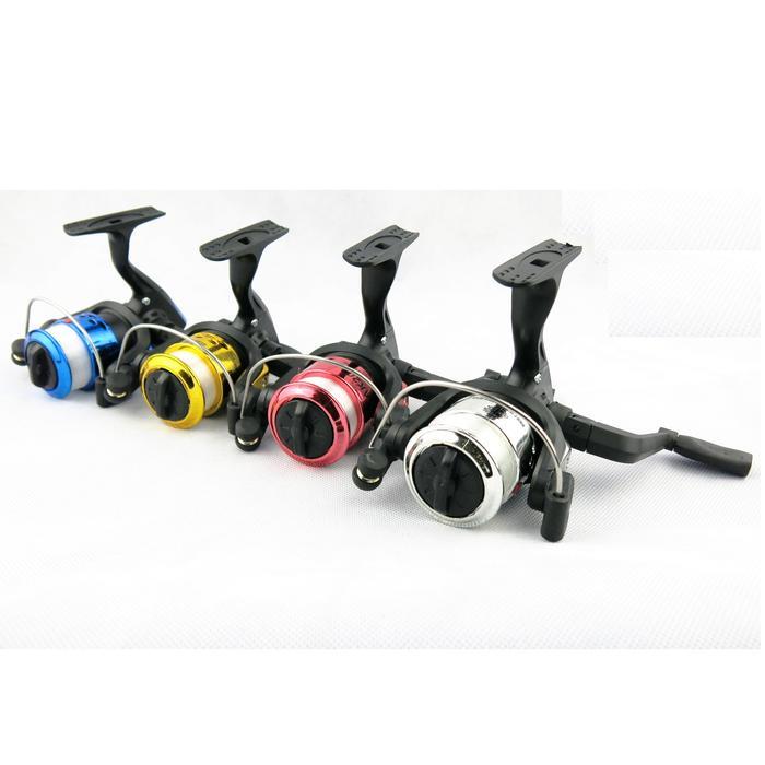 new - gulungan senar reel pancing murah ak200 spool plastik + benang
