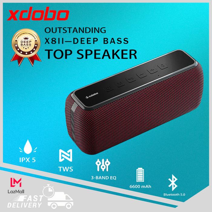 Xdobo X8 60W Speaker Nirkabel Bluetooth 5.0 Speaker Subwoofer