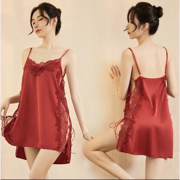 GRATIS ONGKIR [GOODKITTY] L39 Lingerie Sexy Baju Tidur Seksi Renda BabyDoll Premium 0039