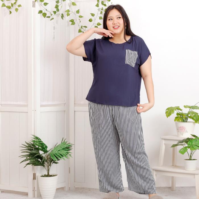 Piyama Pdpj Jumbo Babydoll Cp Jumbo Setcel Jumbo Viral Big Size Celana Rayon Viscose Baju Wanita Pan