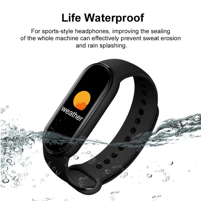 M6 Smart Watch Men and Women Fitness Sports Smart Band Fitpro Version Bluetooth Music Heart Rate Tak