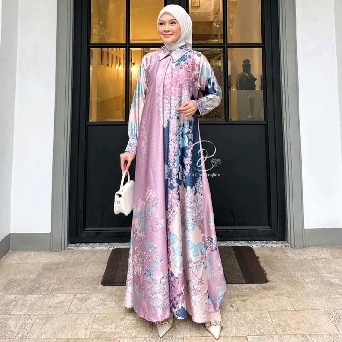 DYN - Queensa Dress (Romantika Series | Serenade of The Sea 2025 collection) DYN CLOTHINGLINE Gamis 