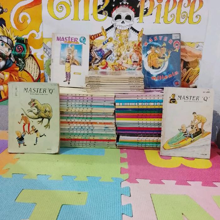 komik full set tamat master q 1-50 end + master q millenia 1-10 end