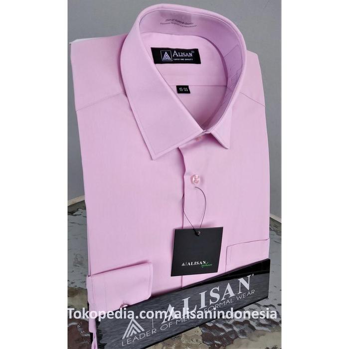 ALISAN Kemeja Polos Lengan Panjang - REGULER - LILAC