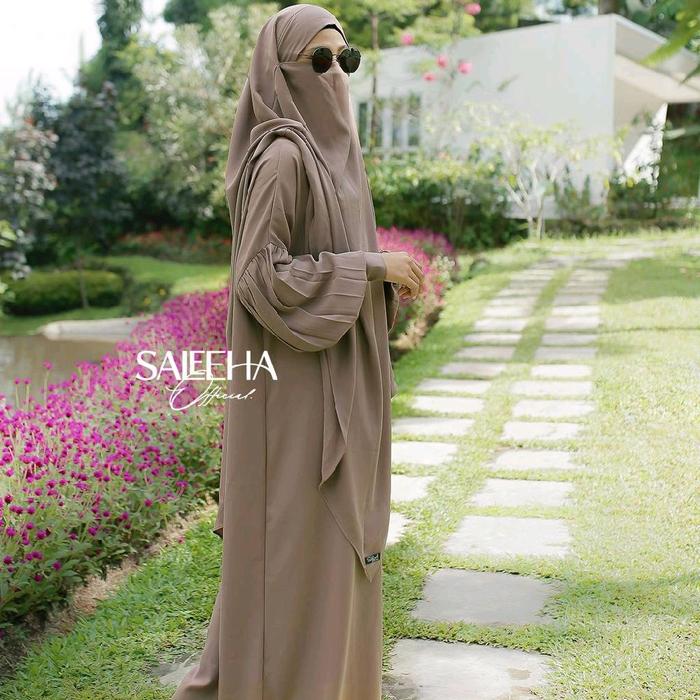 Azzahra Abaya only [COFFE MILK] SALEEHA