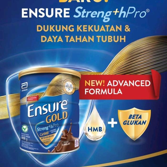 ENSURE GOLD VANILA COKLAT 800 GRAM/800GR/VANILLA/ OCOLATE/dulu 850 gr 900 gr/850gr/900gr/COKELAT