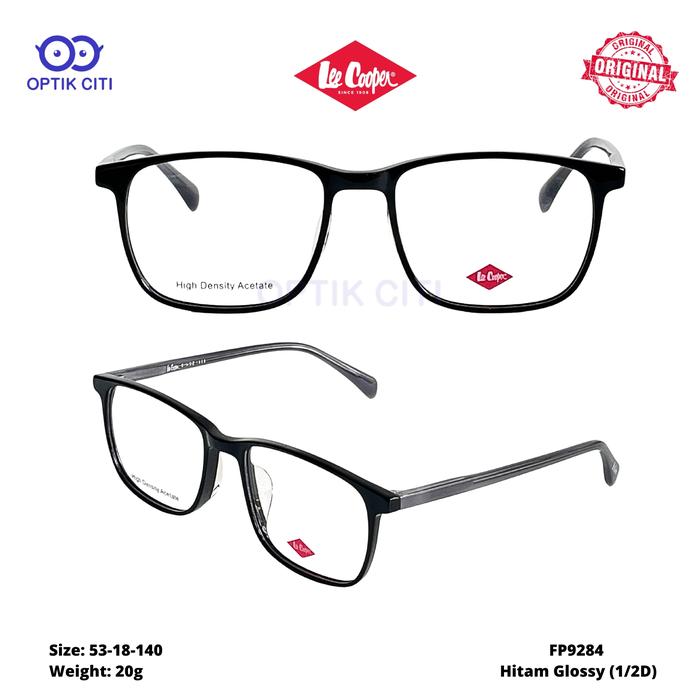 Frame Kacamata Pria Wanita Lee Cooper FP 9284 Original