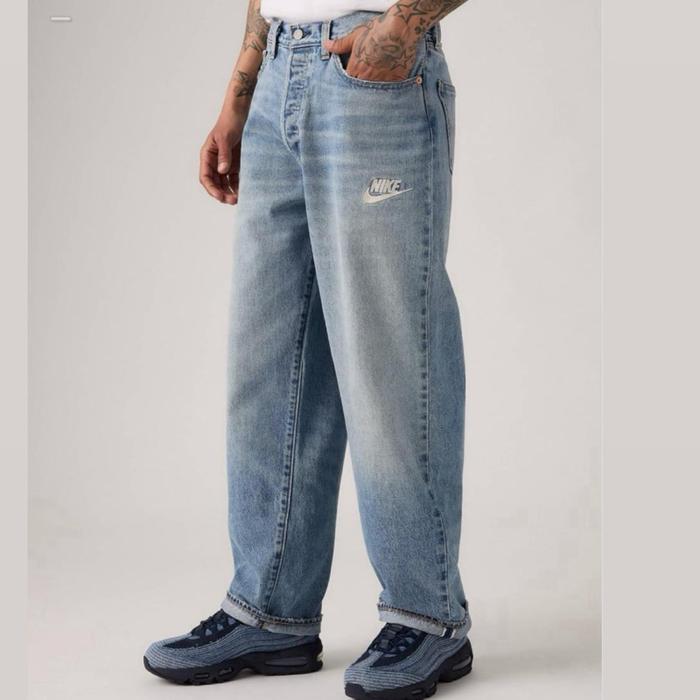 Levis x Nike Baggy Jeans Blue Originals 32x32