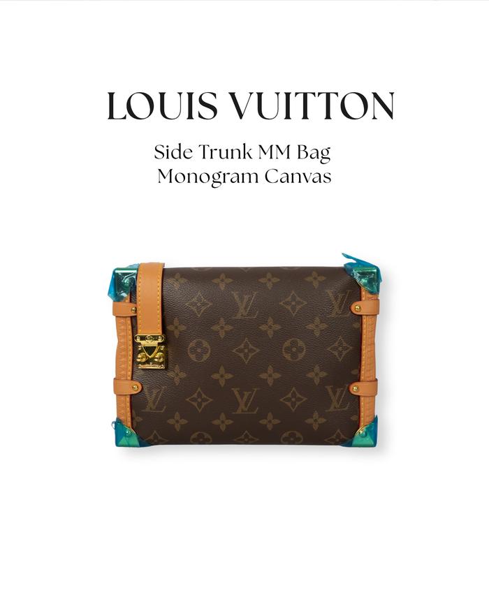 LV Side Trunk MM Bag Monogram Canvas