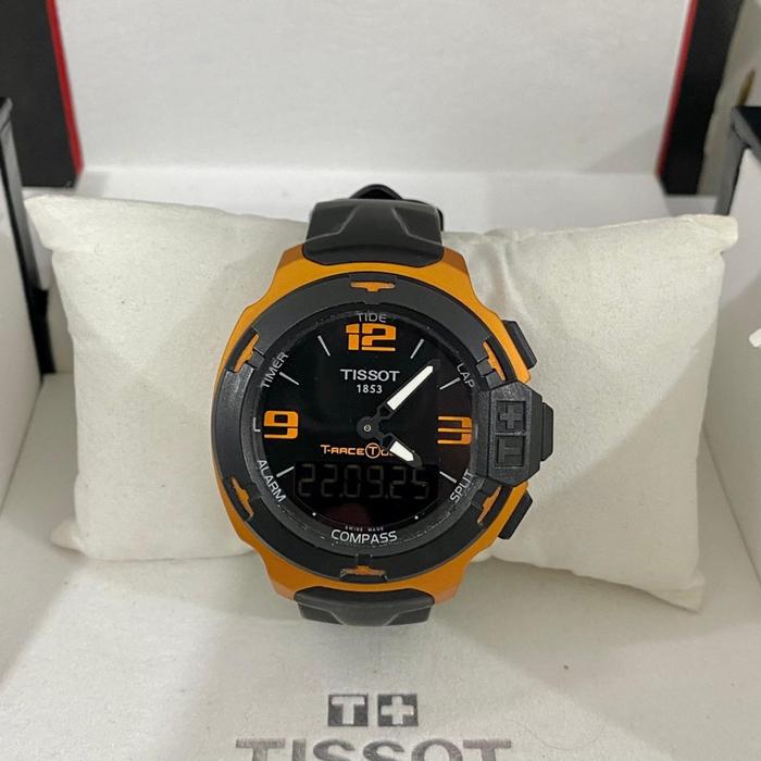 Tissot T-Race Touch Black Dial Orange T0814209705703