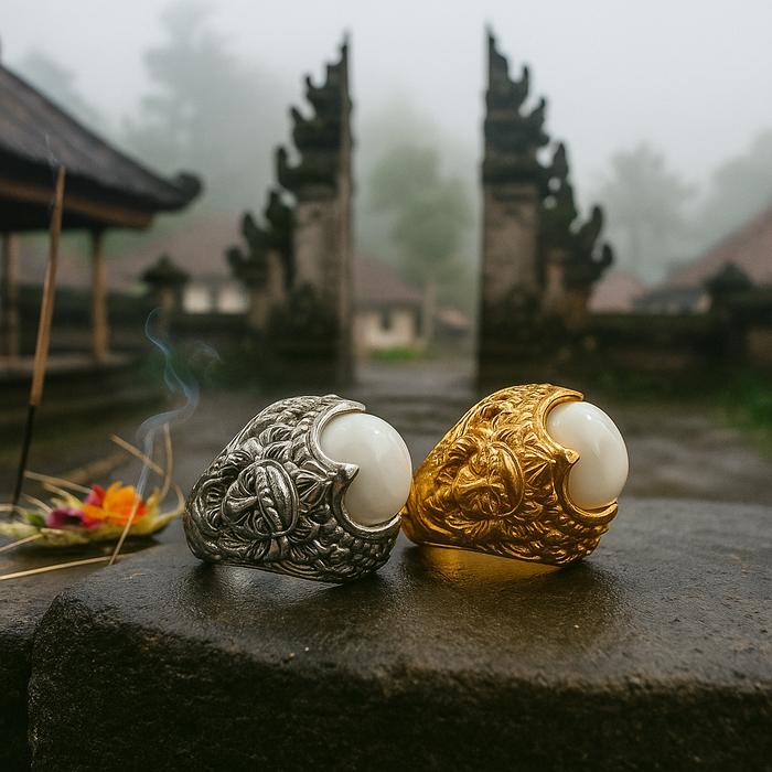 MG CINCIN MEANIGADJAH RING GANESHA BALINESE STYLE ORIGINAL by DEWATA SILVER BALI AURA - DISKON 50%