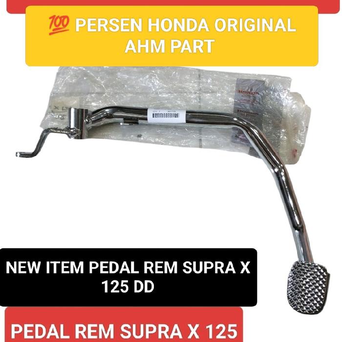 PEDAL REM ASSY HONDA SUPRA X 125 DD CAKRAM HONDA ORIGINAL AHM PART 46500-KTM-N30