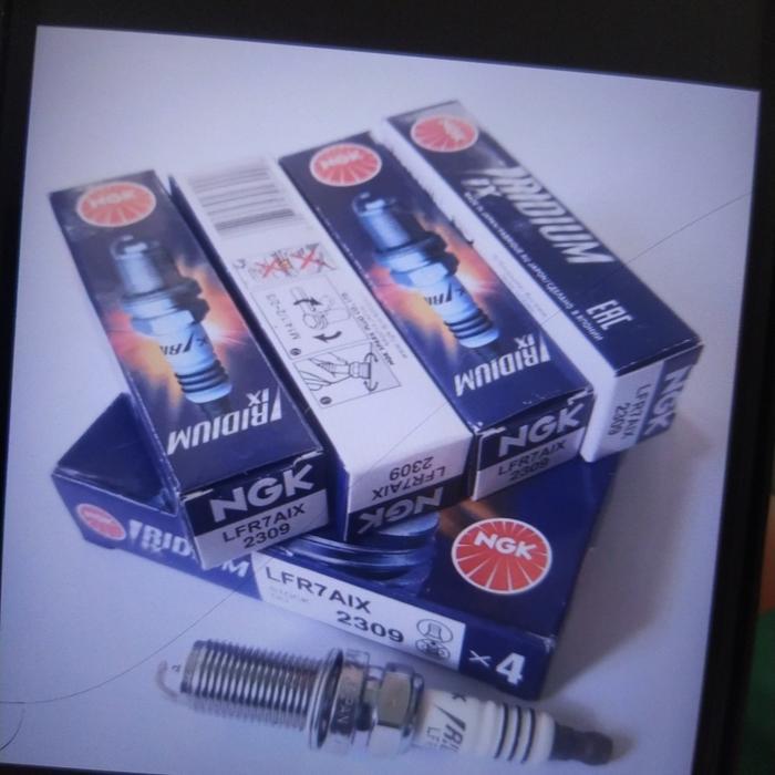 BUSI IRIDIUM NGK LFR7AIX XTRAIL T30 SERENA C24 INNOVA HILUX FORTUNER