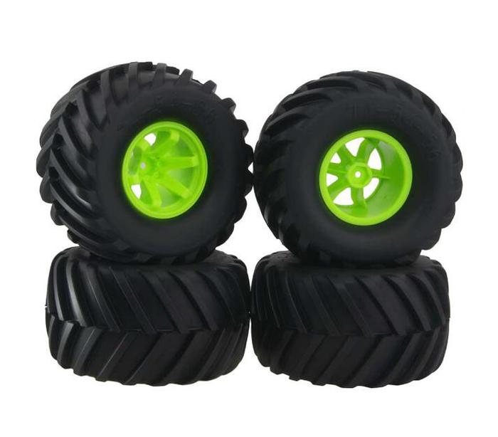 Gratis Pengiriman 4 pcs 2.2 "1/10 RC Rakasa Truk Ban 2.2 Inch RC