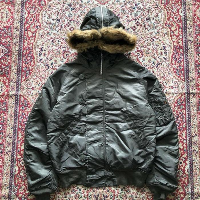 Jaket Alpha indsutries extreme cold weater N2B jacket Vintage Military alpha industries winter jack