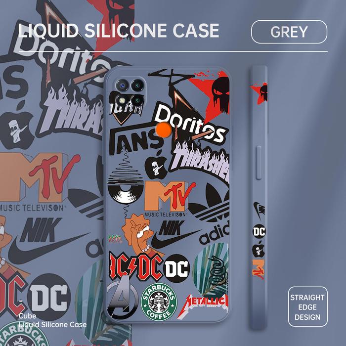 Hontinga Casing untuk Xiaomi Redmi 10C 10A 10 2022 8 Redmi10A, Case