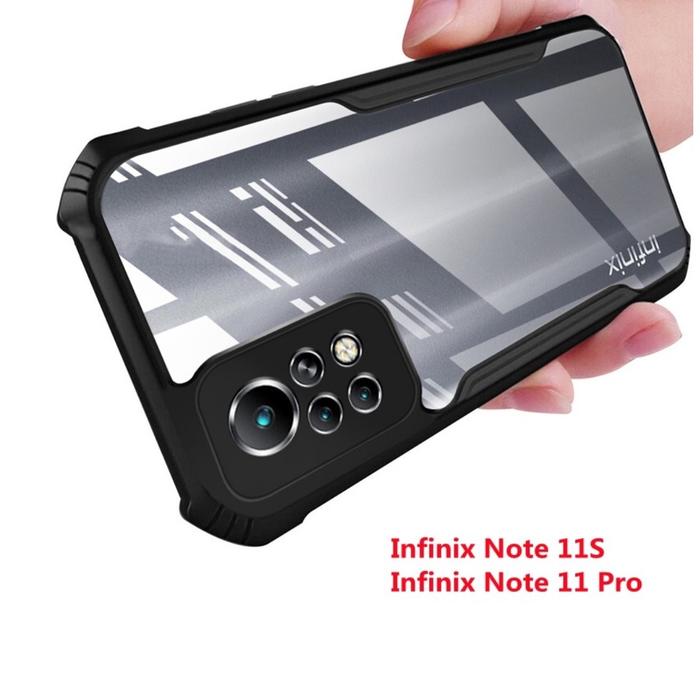 S/P- CASING COVER Case Infinix Note 11 Pro / Note 11s / INFINIX NOTE 11 / hot 11s nfc Shockproof Tra