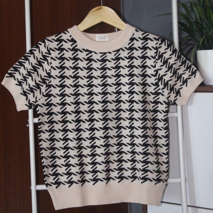 Jayla Top Knit I Atasan Knit I Knit Premium I Top I Atasan Crop I Crop Knit