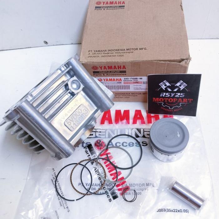 BLOK SEHER/ CYLINDER KOMPLIT YAMAHA MIO/ MIO SIMILE/ MIO SOUL KODE PARTS 5LWY14YIMM113CM ORI