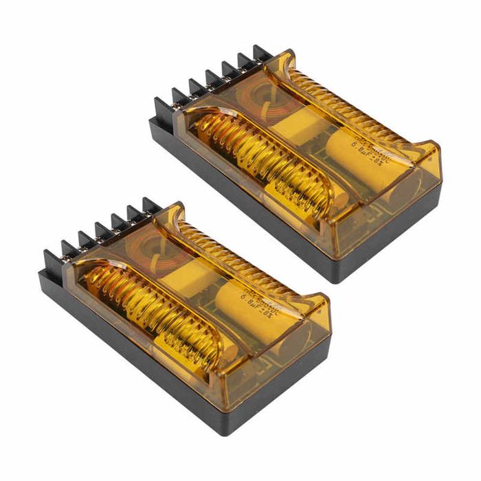 Car Audio Speaker Crossover Exquisite Finish 12V 120W Car Audio