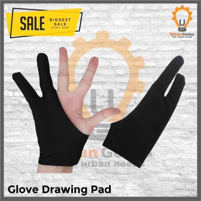 Glove Artist Drawing 2 Finger Digital Tablet Writing Gloves Huion Veik