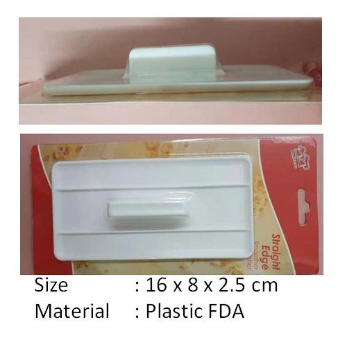 Cake Smoother Polisher Icing Fondant Alat Penghalus Dekorasi Kue Tart