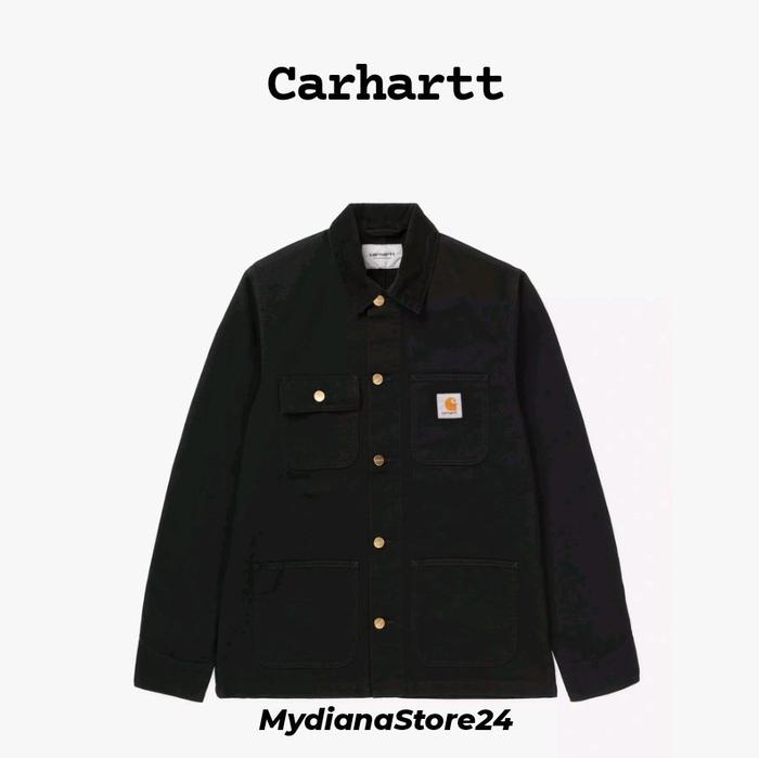 CARHARTT - CARHARTT WIP MICHIGAN COAT - BLACK/BLACK