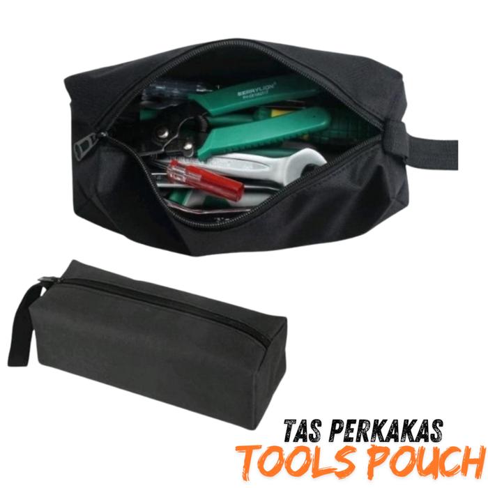 Tas Pouch Obeng Perkakas Kecil Mini Tools bag Penyimpanan peralatan perbaikan listrik, kendaraan dll