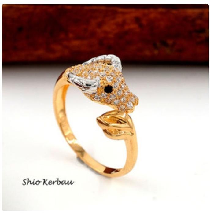 CINCIN EMAS FASHION SHIO KERBAU CANTIK LUCU