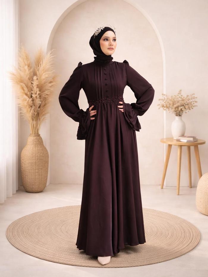 Abaya Galaxy Nida 024 By Nila Purri