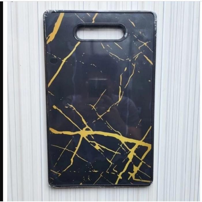 Talenan Plastik Marble Besar & Tebal / Talenan Motif Kramik Marmer / Talenan / Telenan