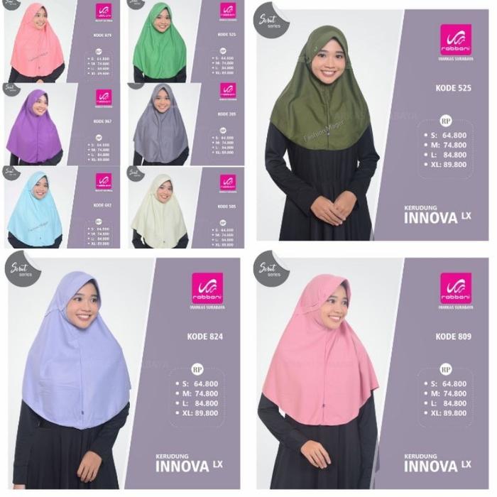 ￼ INSTRABBANI KERUDUNGAN RABBANI AN INNOVA LX ORI UKURAN M Jilbab Muslim