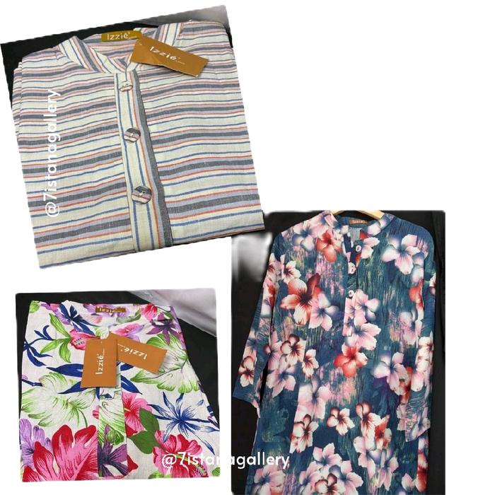 Baju Tunik izzie Wanita Atasan Dewasa